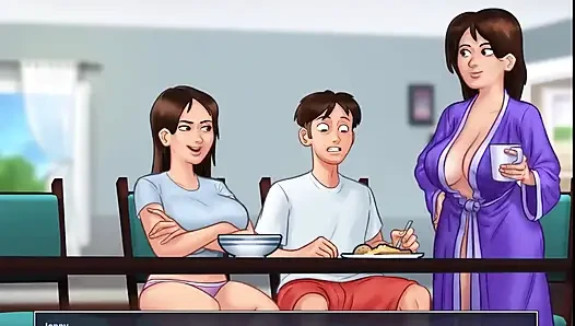 Летняя Saga Jenny Анимация Коллекция [часть 02] Обнаженная секс-игра игра [18+] Игра для взрослых