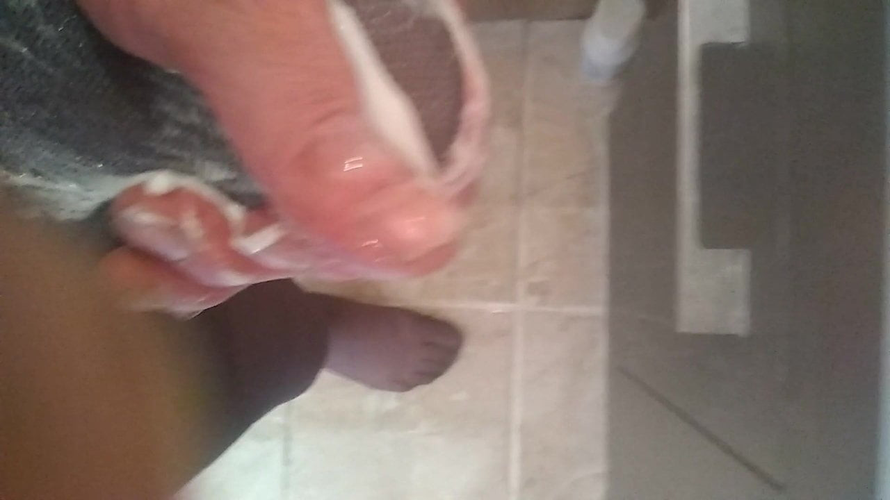 Tights and cum