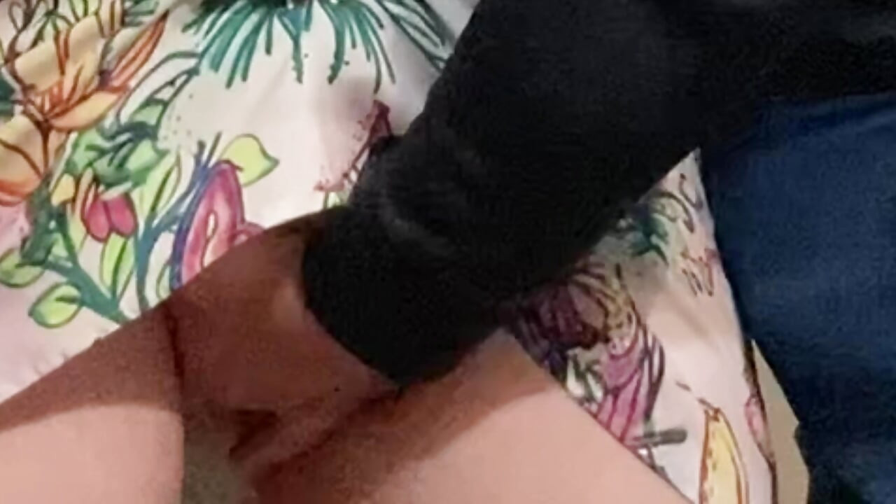 Fingering in Public Transport - No Panties Babe