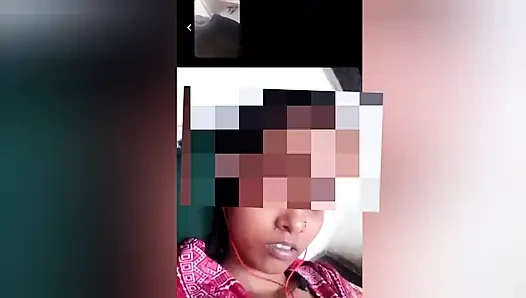 Video call sex Indian wife bhabhi ji ka mu me lena bhabhi
