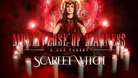 Hazel Moore como Scarlet Witch drena tus poderes en multiverse of madness vr porn