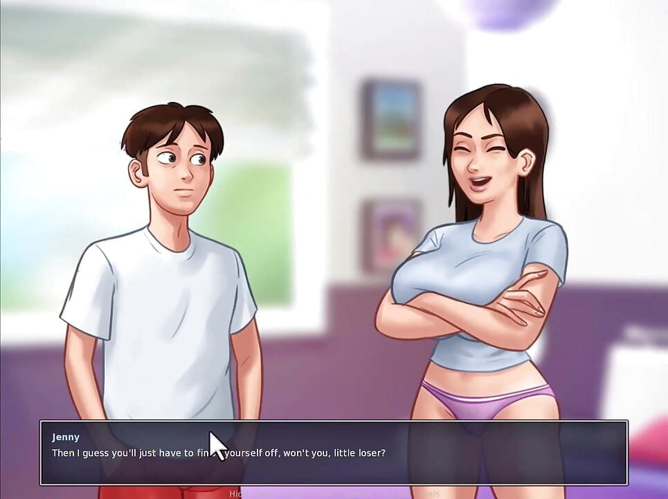 Summertime saga: I fucked old Roz