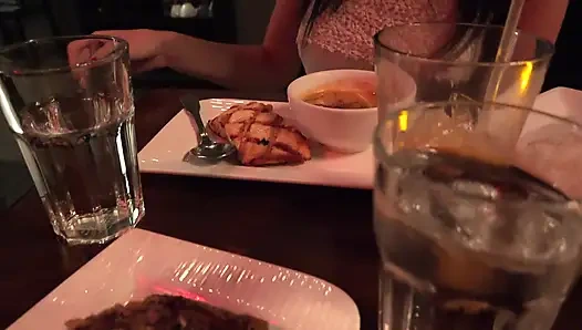 Marley Brinx Goes  on a Date, Lets you Rub her Pussy and Takes a Bath