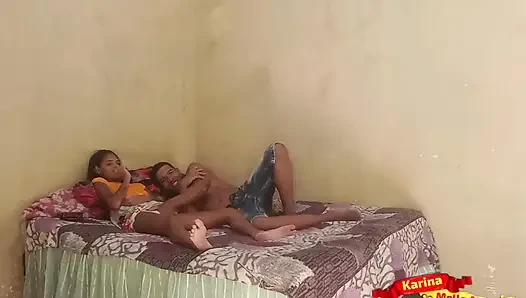 my step-uncle while my step-aunt isn't home