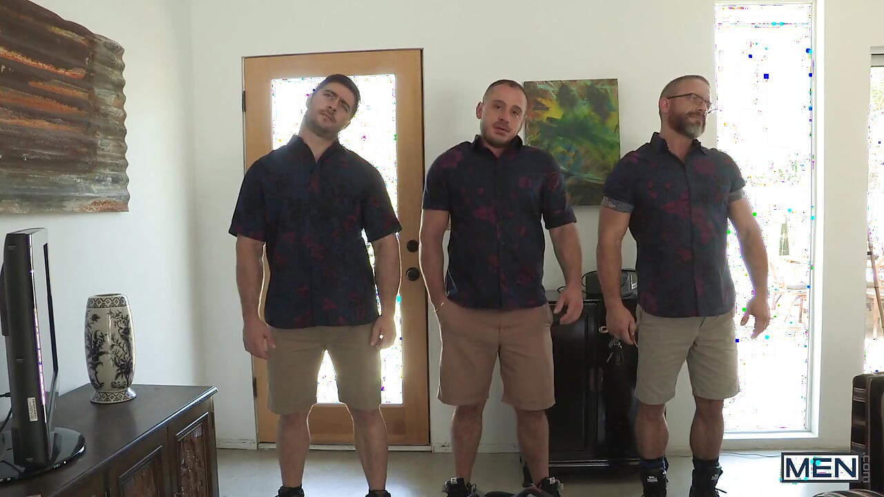 Hamen - Hairy Muscular Men Dirk Caber, Colton Grey, Derek Bolt, Marc Giacomo Go Wild in Orgy