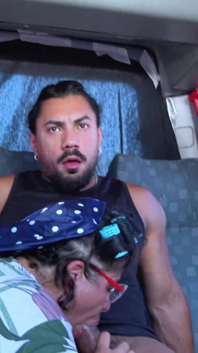 BBW reifer grober arsch in meinem van gefickt