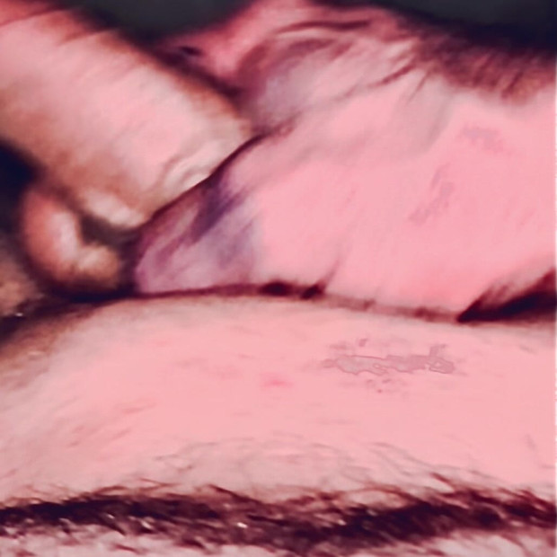 Swinging my semi hard cock around