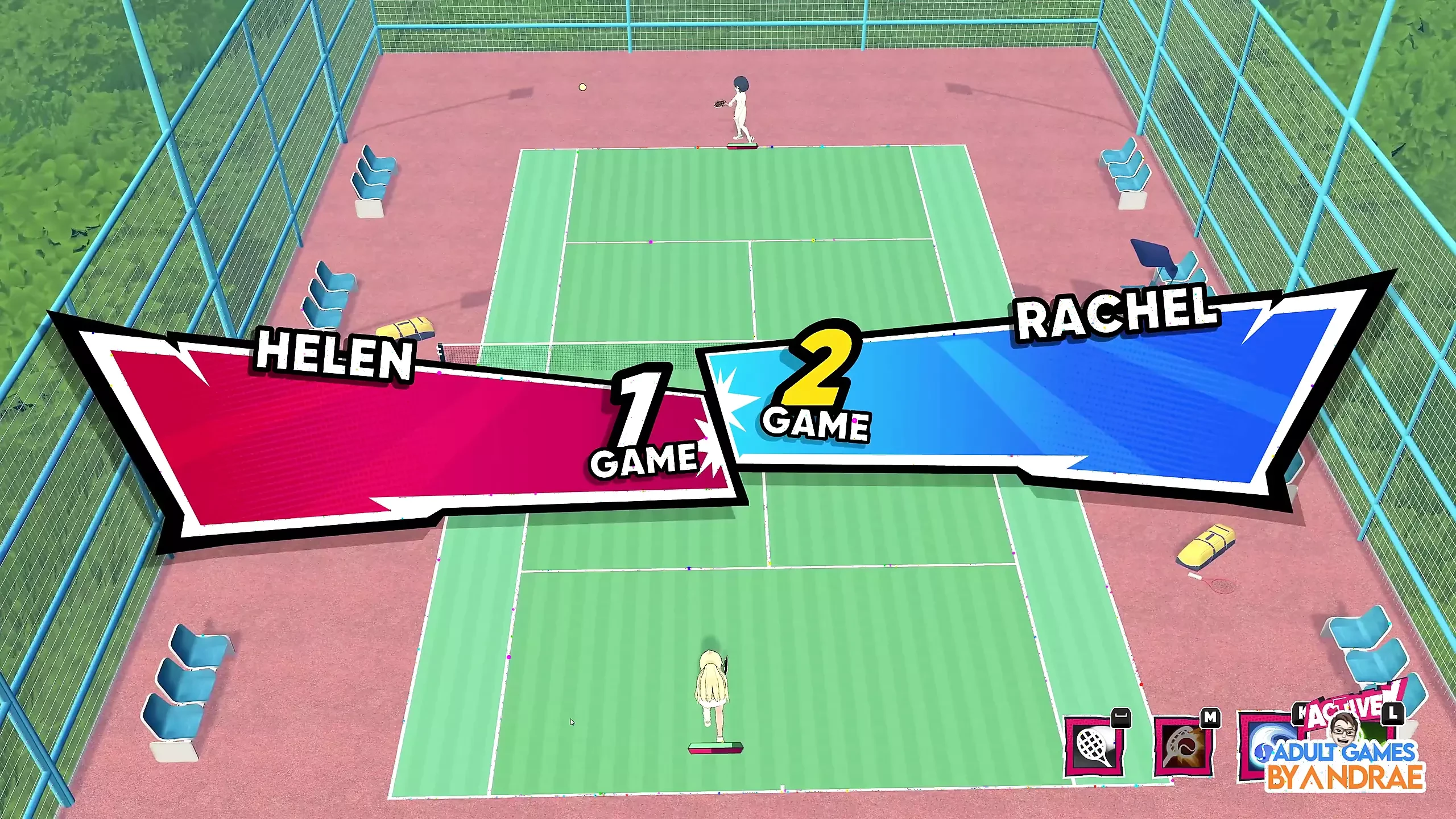 Ep11: Billie ve Helen ile hentai sahneleri - akademi aşkı efsanesi: tenis melekleri eski