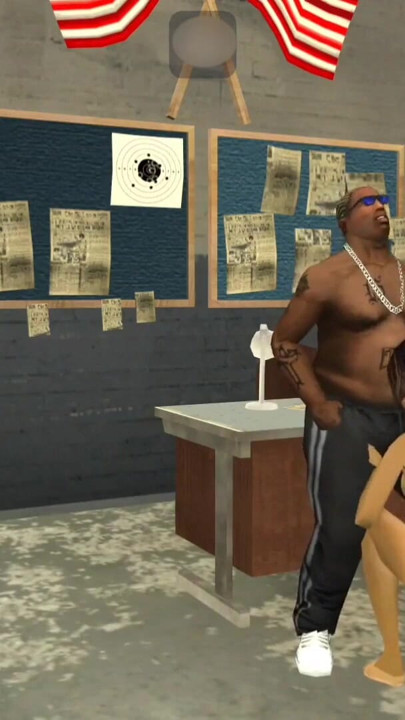 Mod kopi panas Gta san andreas - barbara, polisi panas berhubungan seks dengan cj di sel | Klip 1