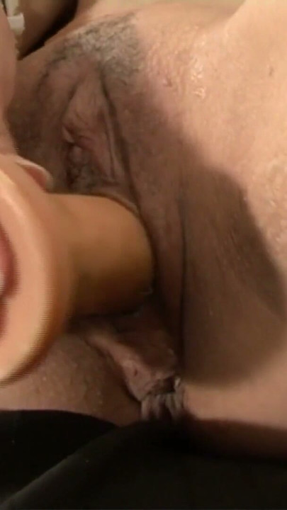 Blond milf masturbates, then gets hard pussy eating | Clip 2