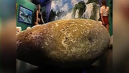 Bukkake Sluts Lick Pussy Then Drink Cum From the Bowl