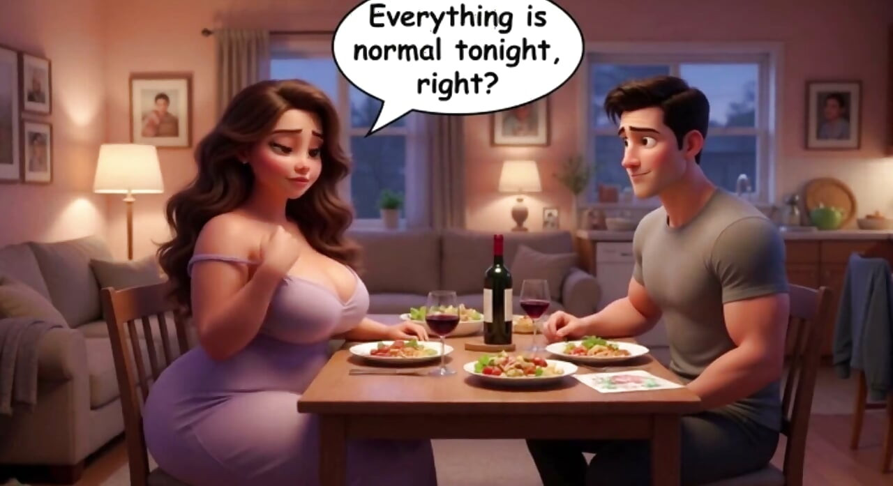 Stepmom's No-panties Secret Leads to Intense Passionate Forbidden Home Encounters (ai Generated)