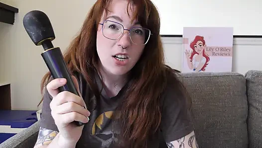 Ulasan NSFW tentang Tampilan Led Vibrating Wand Pro kompak dari funzze