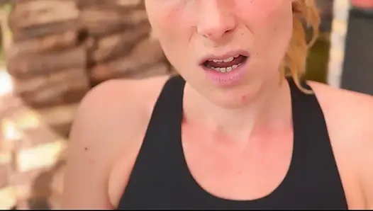 Bölüm 50 : orta yaşlı seksi kadın da spor yapıyor