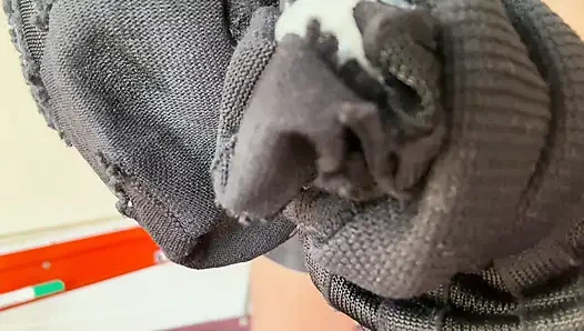 Erkekler çorapla boşalıyor
