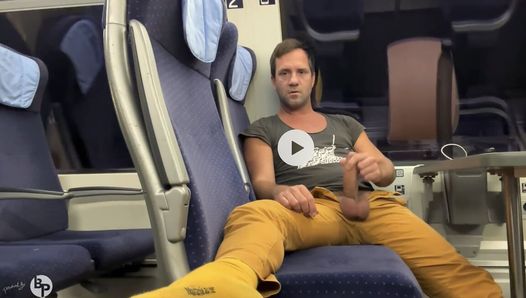 Tim Blesh Train Ride with Cumshot