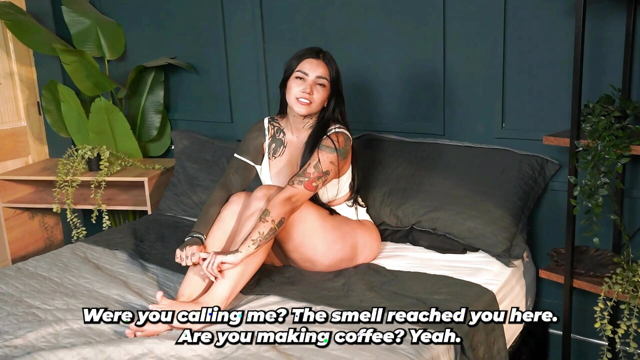 Massage with a Grand Finale - Stepbrother gives his stepsister a massage and ends up fucking her