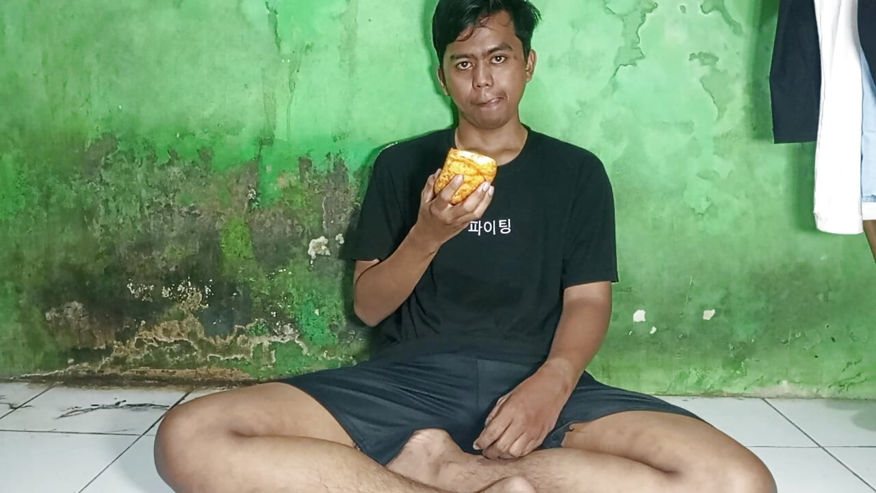 Cum on bread and eat it