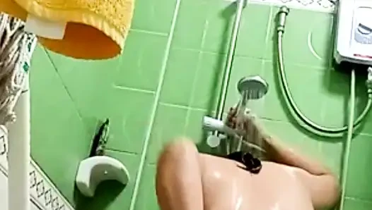 Just watching only for her showering