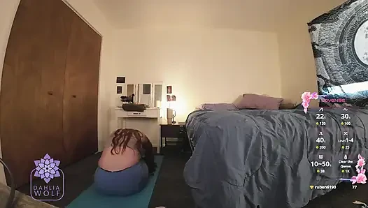 Siaran langsung yoga seksi