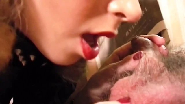Cocksucking Waitress Puts Everything in to Cum