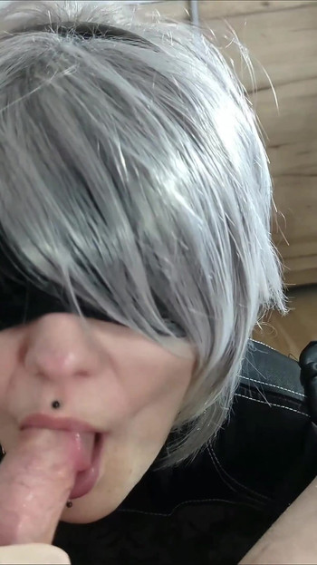 Goth flicka sperma i munnen kollektion