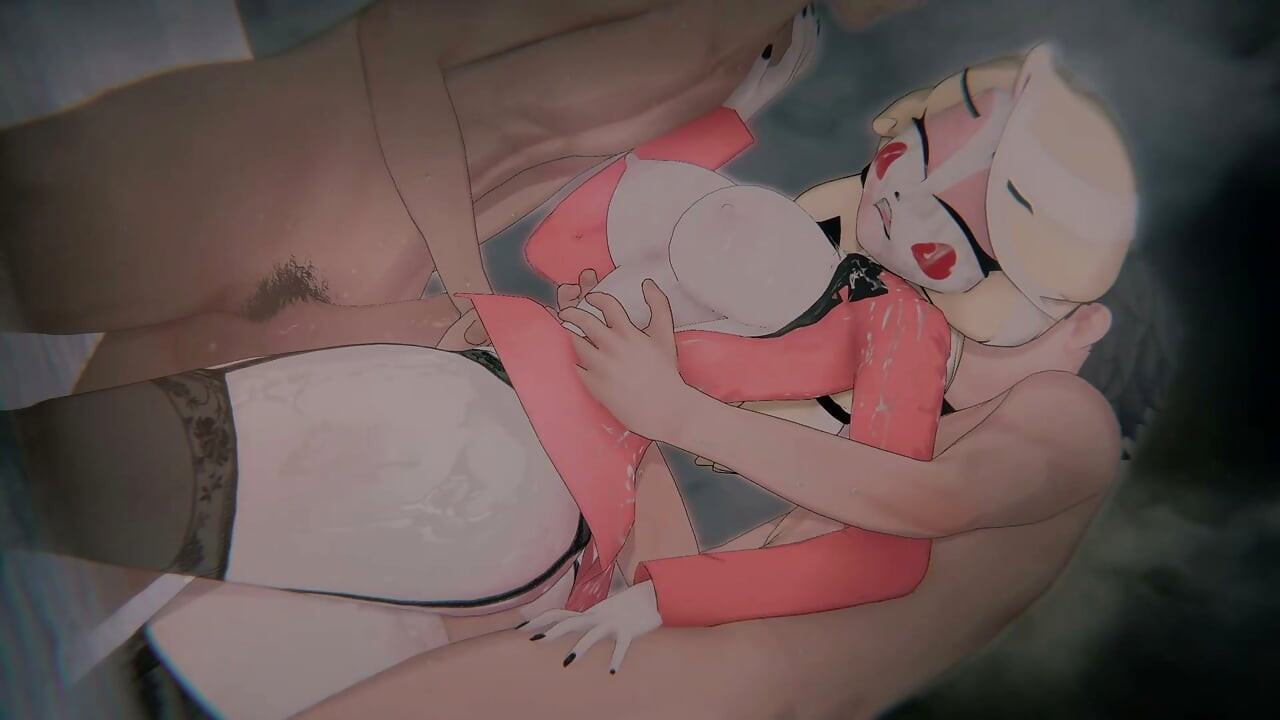[Hazbin Hotel] - 찰리 모닝스타 리뎀션 실패(바운드 지옥 공주 및 POV 샌드위치 DP) (4k/60Fps)