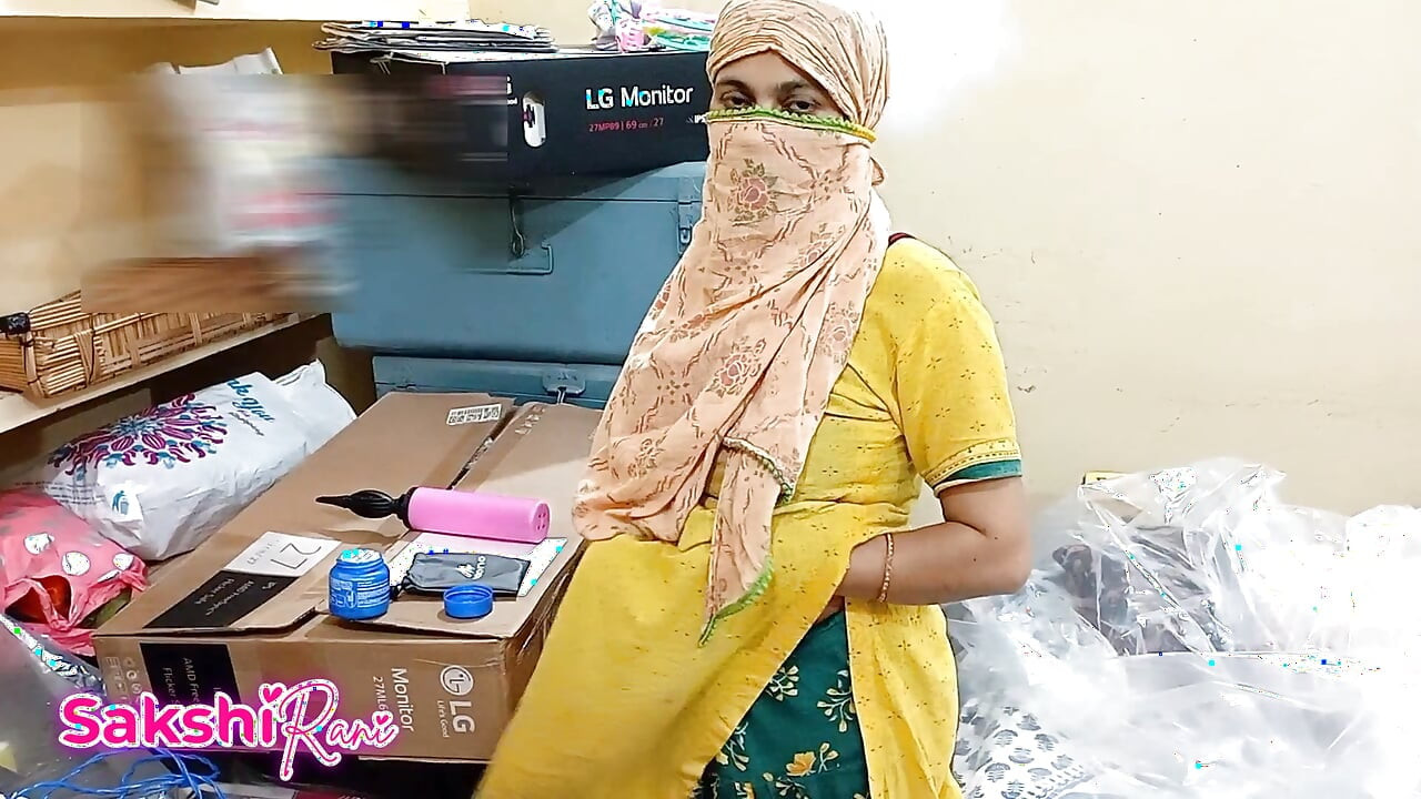 My Maid cleaning Room I caught her Masturbating with fingering Desi Sex Video Hindi Dirty Talking Full Video