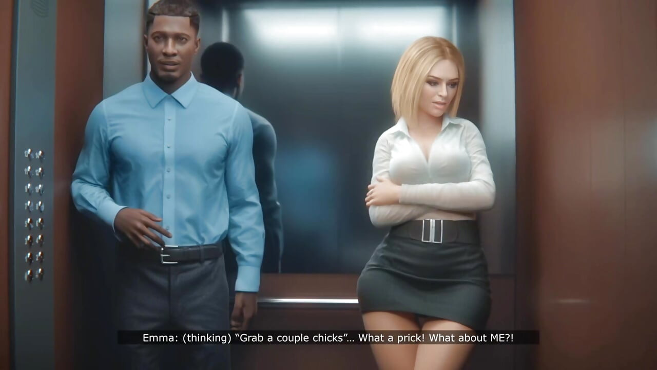 Stuck in an Elevator with My Boss's Wife