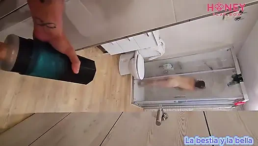 Üvey kız kardeş honeyplaybox mastürbasyonu kullanmama yardım ediyor yüz sikişinde lezzetli döl