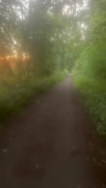 Risky nude walk from one parking space to the other half hour away stopped filming when fishmen caught me
