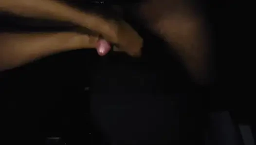 My friend cums on my ass after a footjob in pantyhose