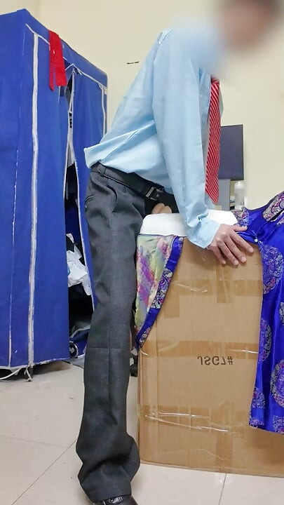 Viejo hombre trabajo en