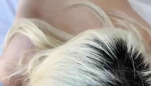 Blonde Babe Chloe Surreal Rides A Big Dick Like Real Cowgirl