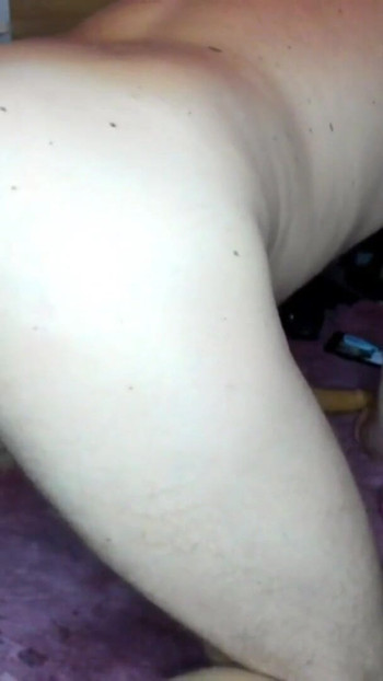 Emotional moment from "Intense Creamy anal fucking with fucking machine"