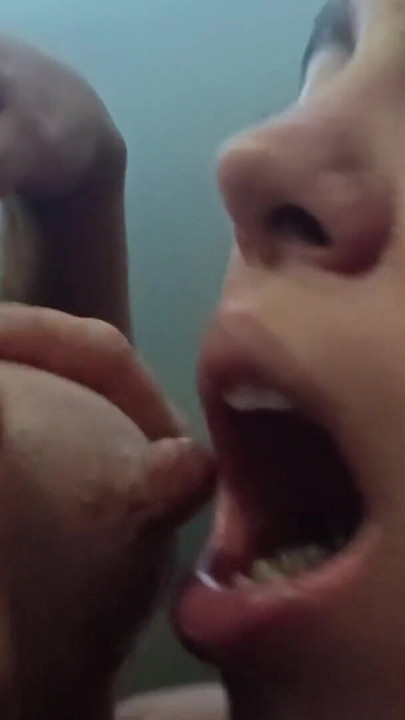 Squirts Milk Straight into Esther's Mouth | Clip 1
