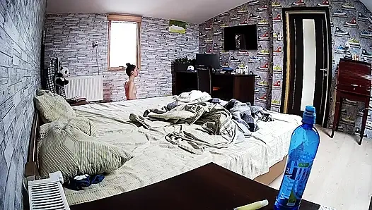 Stella Solo Full Naked Workout – Real Homemade Amateur