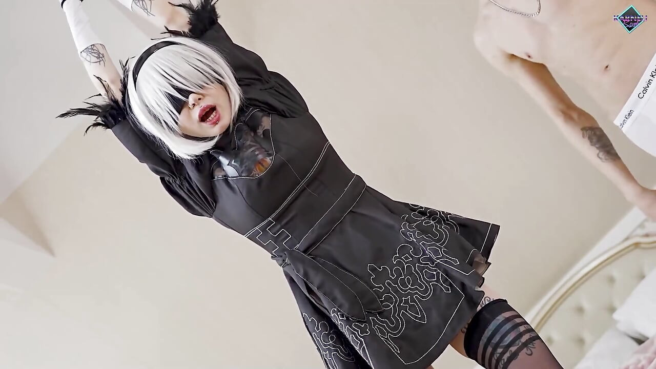 Nier Automata 2b Tied and Fucked