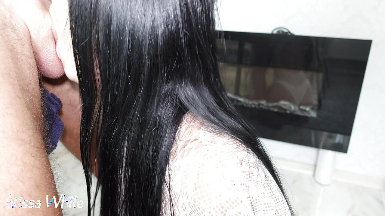 I Want to Feel Your Cock Deep in My Throat. Messy Blowjob.