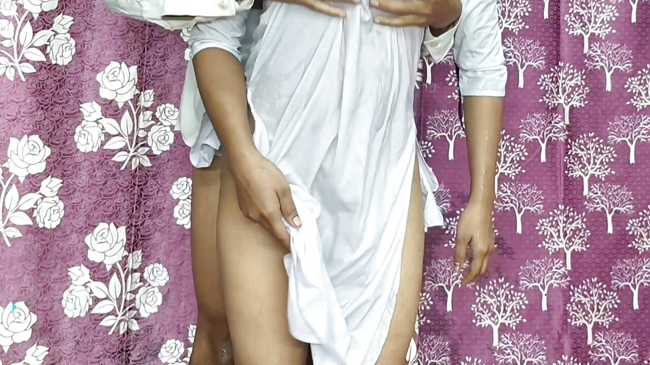 Student Brother Sex Fucking in Washroom by big cock