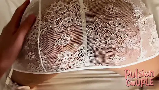 Masked couple! Explosive Ejaculation, Cum Overflowing Her Mouth! (Wild)