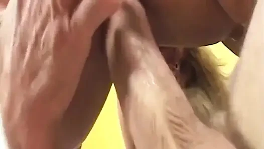 Blonde MILF Takes Thick Cock Deep and Hard