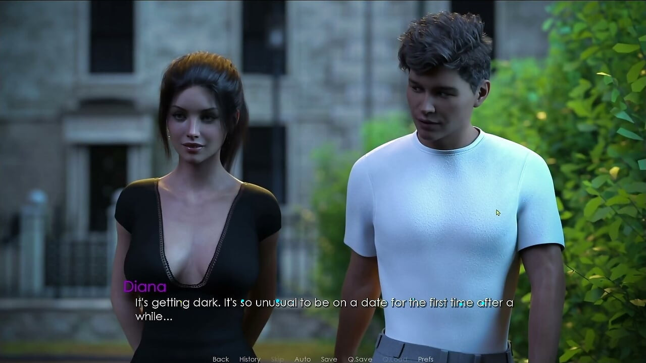 Fresh Story S2 Diana & Harry Hot Park Fingering 3D Game Walkthrough