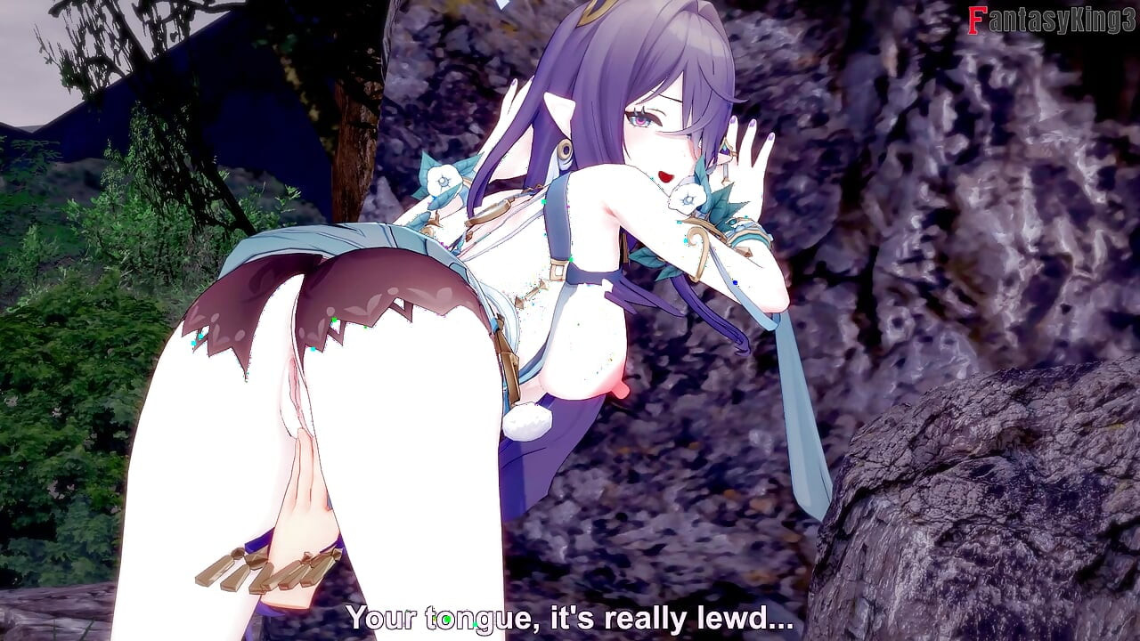 Lauma hot blowjob - Genshin Impact