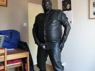 Fully leather and horny