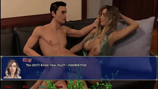 Istri kantor #20 - orang asing crot di pantat Stacy.