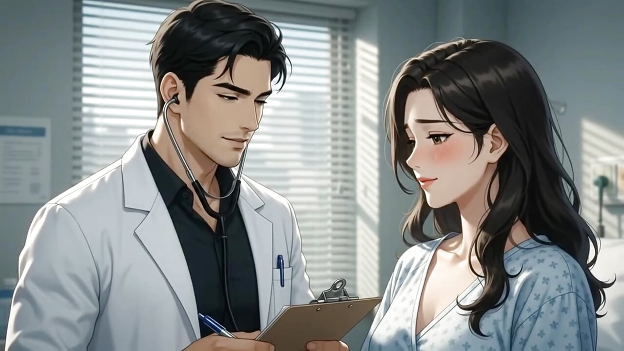 Horny doctor seduce milf and fuck her ass hard
