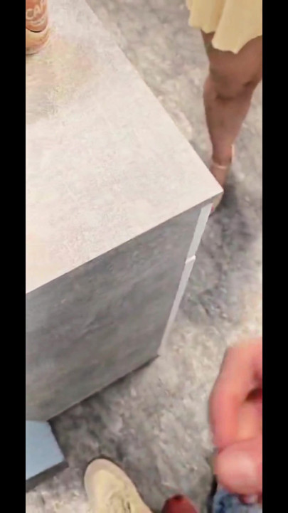 Spontaneous blowjob in the furniture store | Clip 1