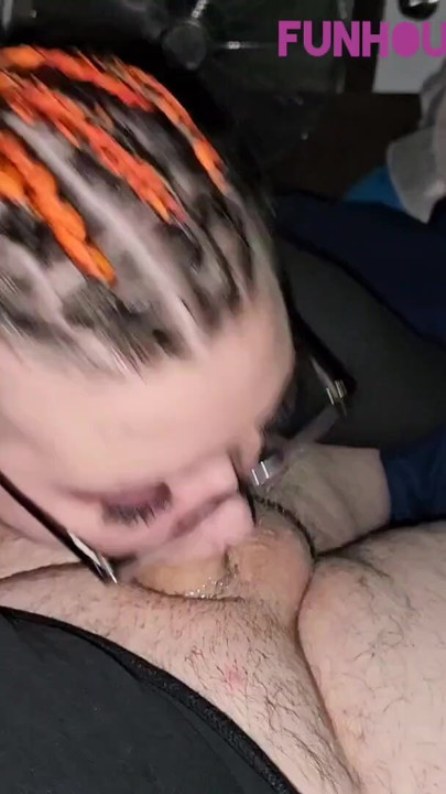 Pink panties ass up swallowing his cock and cumm | Clip 3