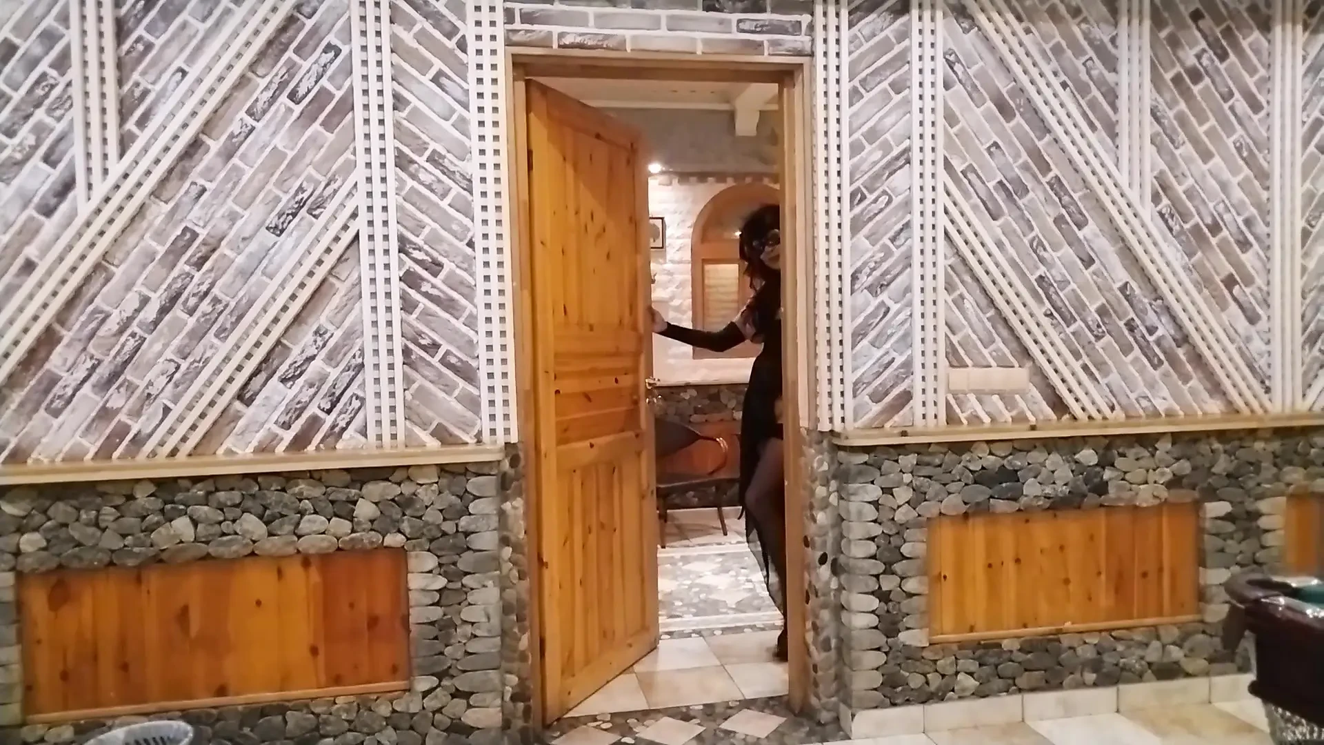 Bilardo orta yaşlı seksi sürtük